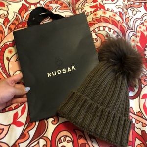 Rudsak ANYA Pom Pom Hat
